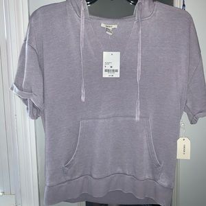 Forever 21 short-sleeve hoodie